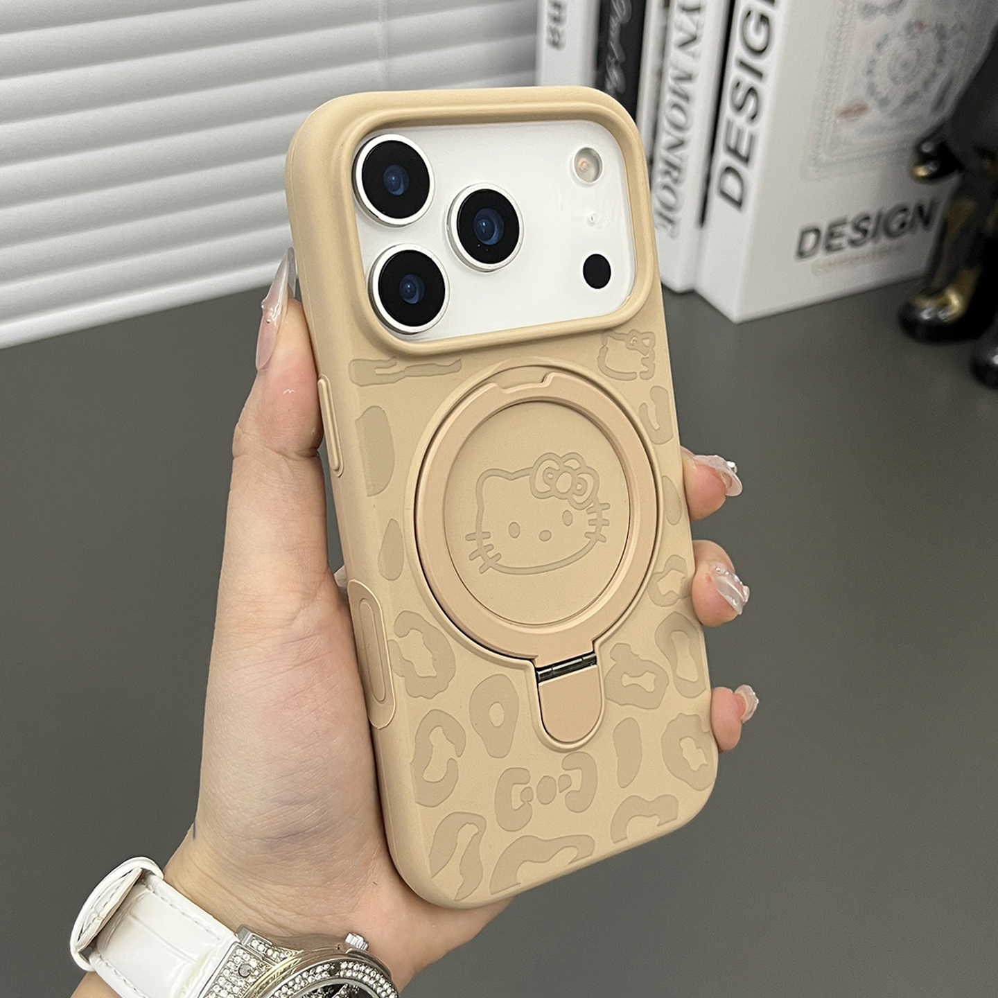 适用于iphone17promax支架手机壳