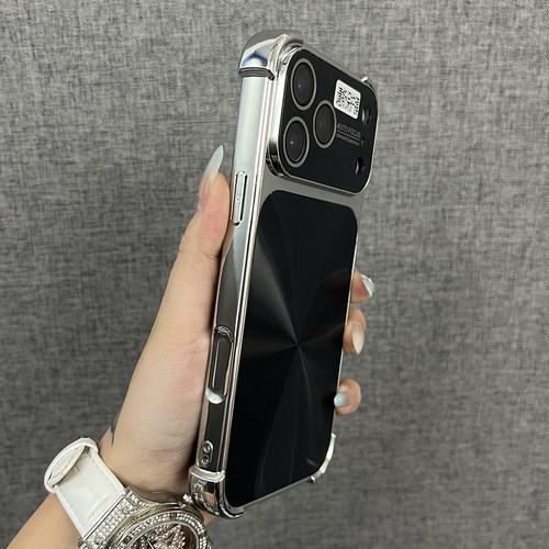 适用于iphone17promaxCD纹手机壳