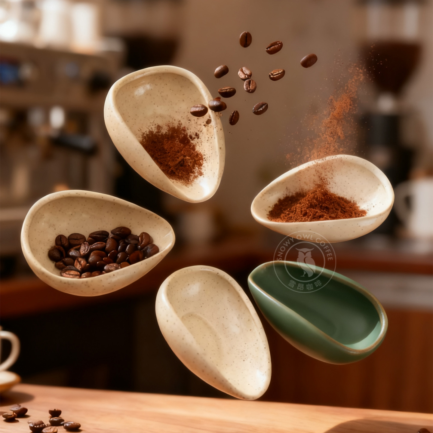 咖啡称豆盘豆碟豆碗容器