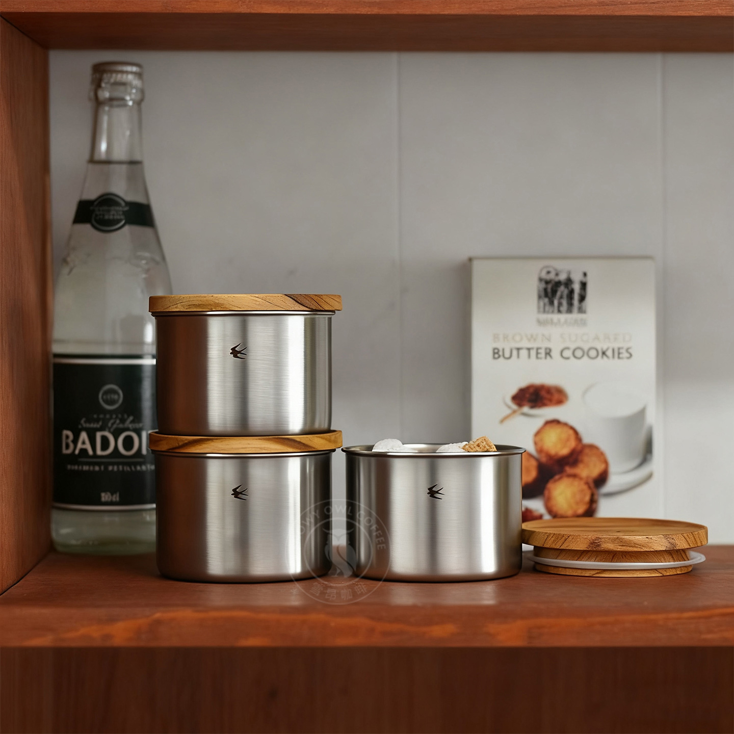 日本燕印咖啡豆密封罐收纳罐