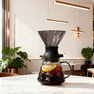 HARIOTritan树脂滤杯凹槽V60聪明杯手冲咖啡过滤杯滴滤浸泡萃取杯