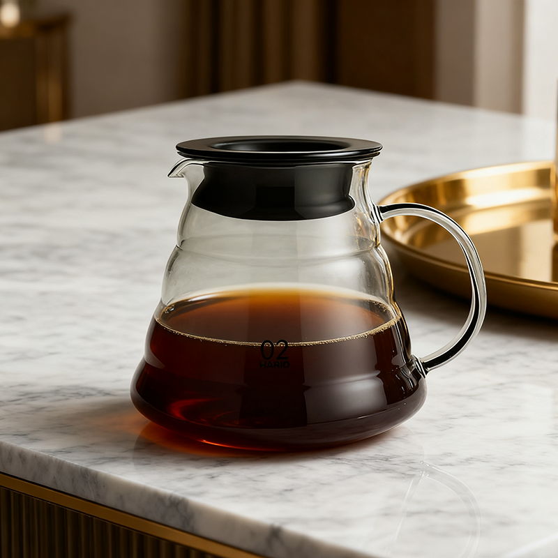 Hario咖啡分享壶耐热玻璃