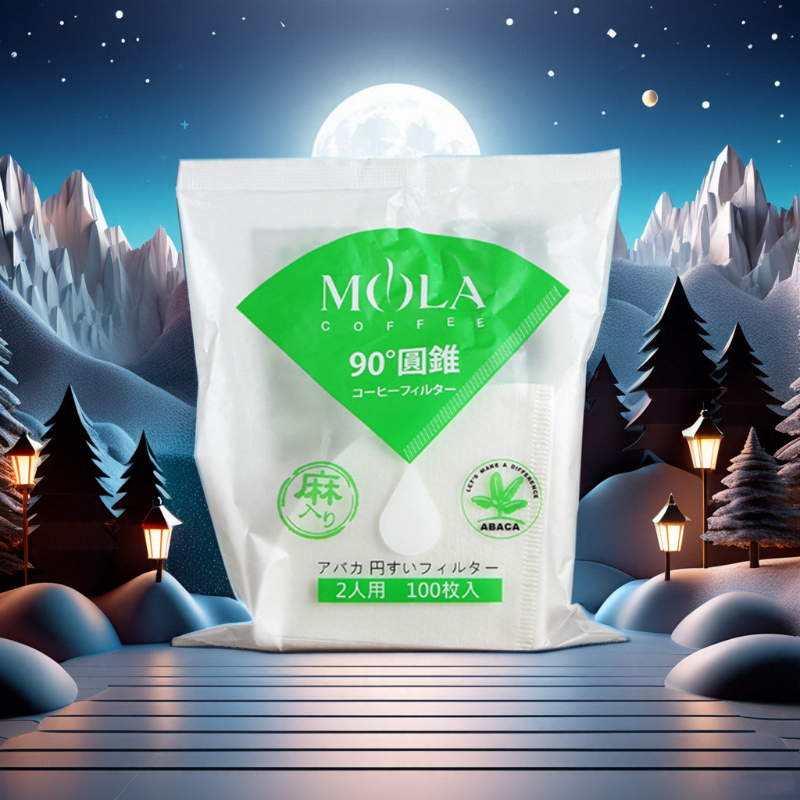 日本三洋Mola滤纸手冲滤纸扇形