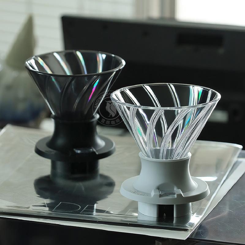HARIO陶瓷聪明杯凹槽V60咖啡滤杯