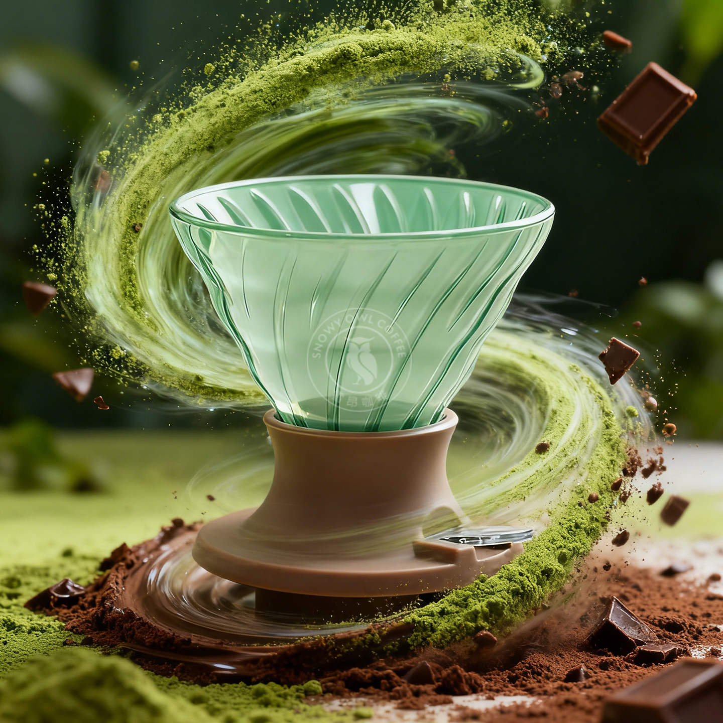 HARIO手冲玻璃聪明杯v60咖啡滤杯凹槽滴滤杯手冲咖啡开关式过滤杯