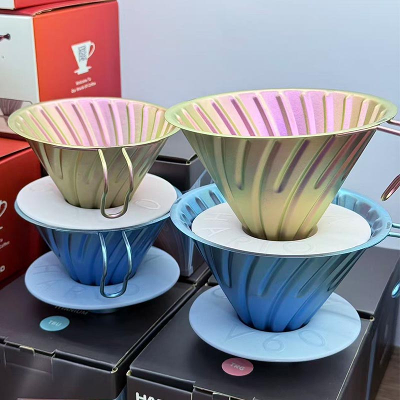 HARIO纯钛V60手冲滤杯