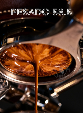 澳洲Pesado粉碗 HE咖啡粉碗58mm咖啡机无底手柄萃取粉碗正品授权