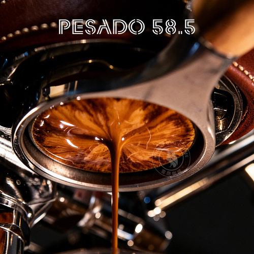 Pesado咖啡粉碗无底直槽SOE粉碗