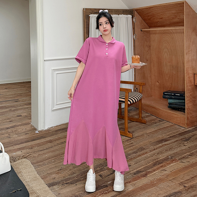 夏季连衣裙微胖mm大码女装2025新款孕期穿搭孕妇裙子衣服长裙夏装