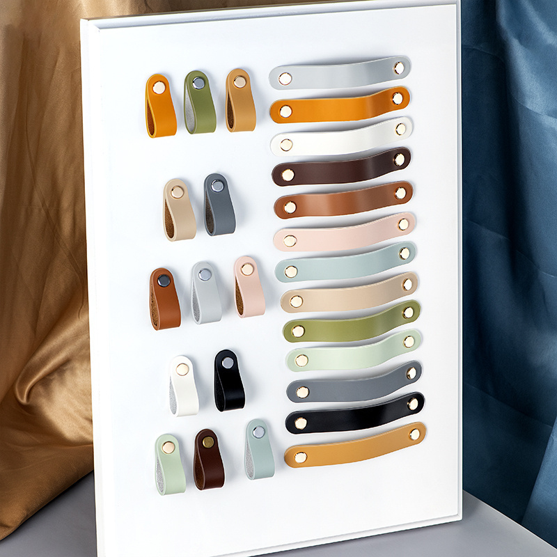 升级封边无须边防水皮质软拉手