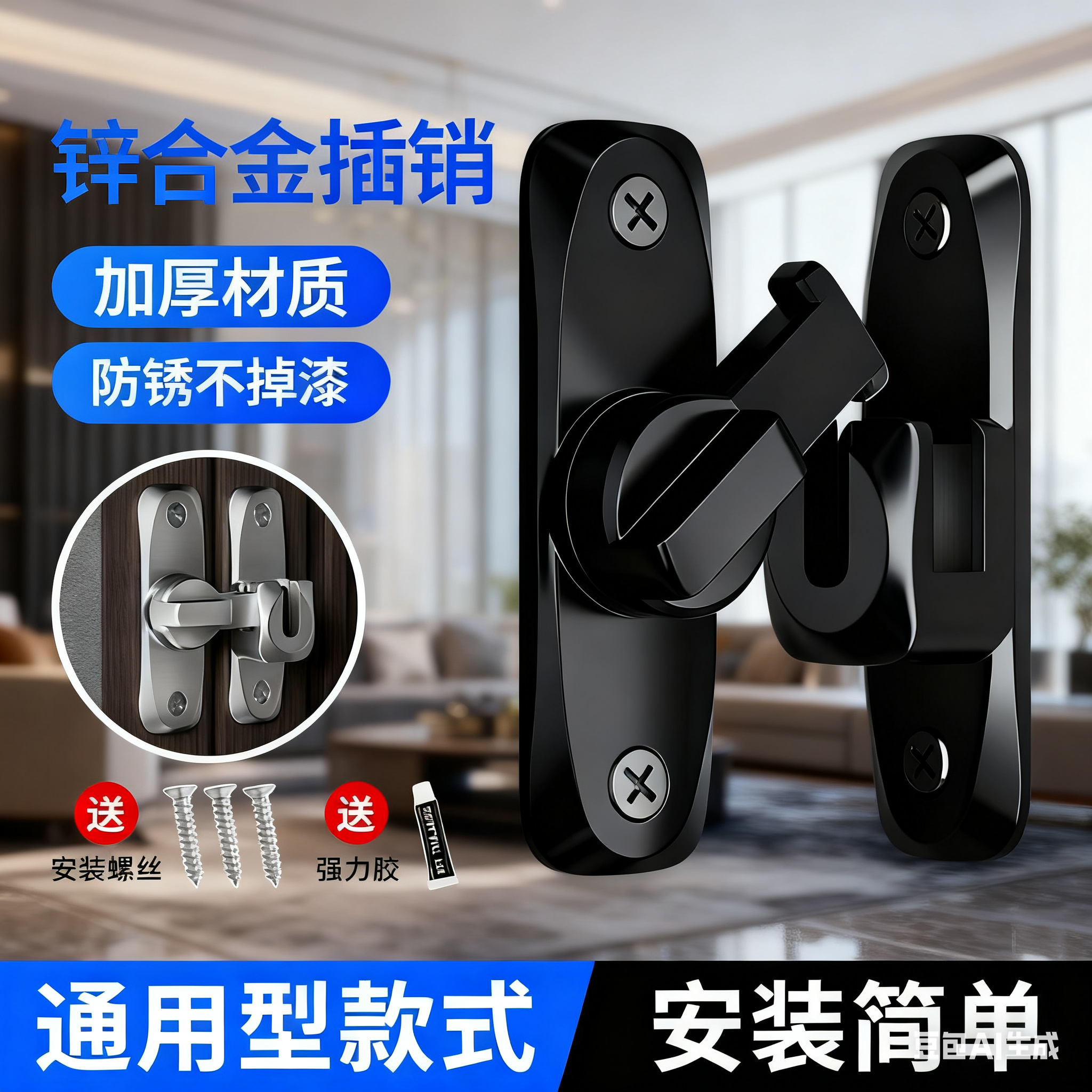 德国精工门栓给你满满的安全感