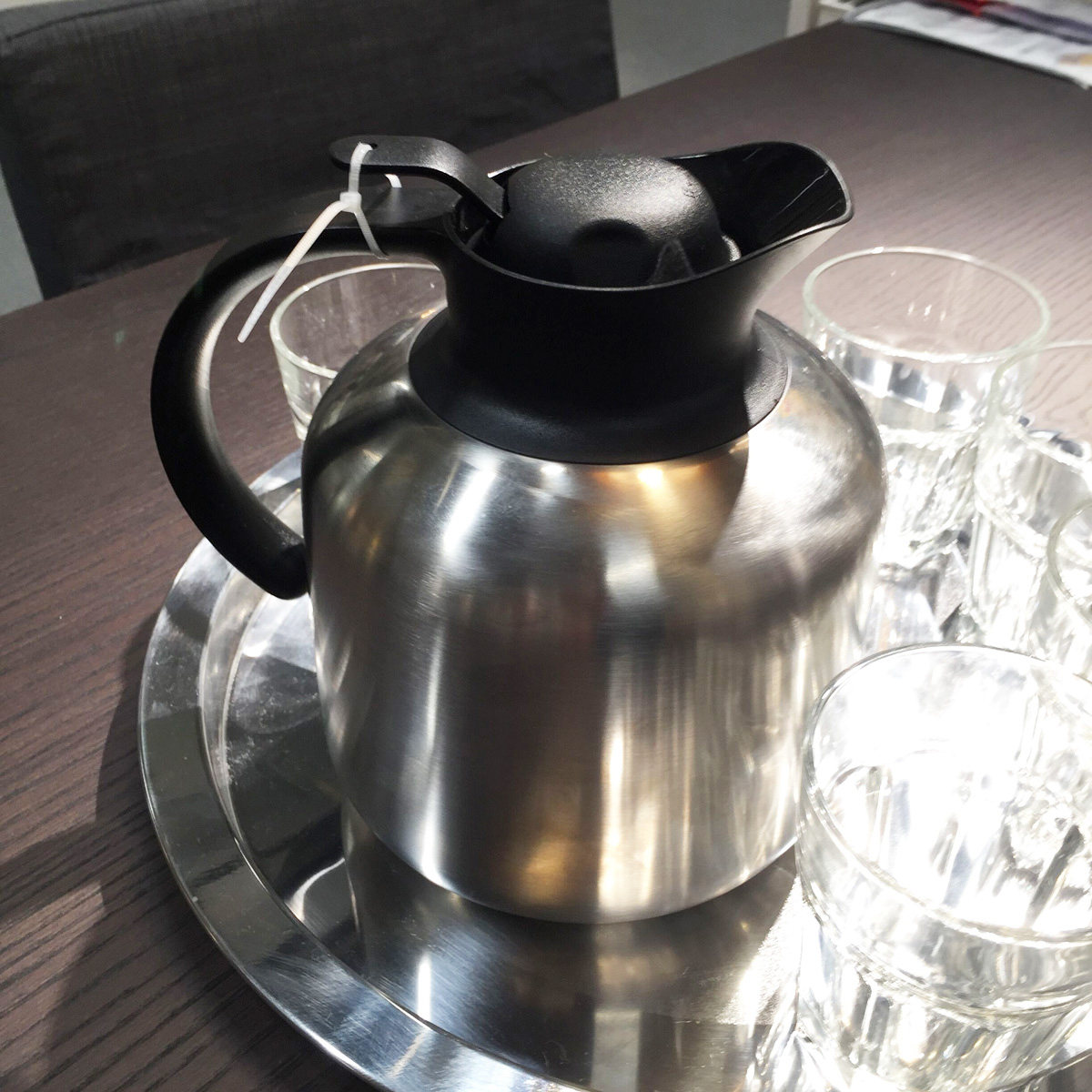 ikea宜家斯鲁卡保温瓶  保温壶 不锈钢 保暖水壶 保暖瓶