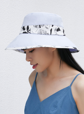诗丹凯萨春夏款逛街简约女渔夫帽