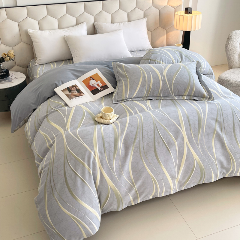 全棉磨毛被套单件加厚纯棉被罩单双人学生宿舍被子套150x200x230