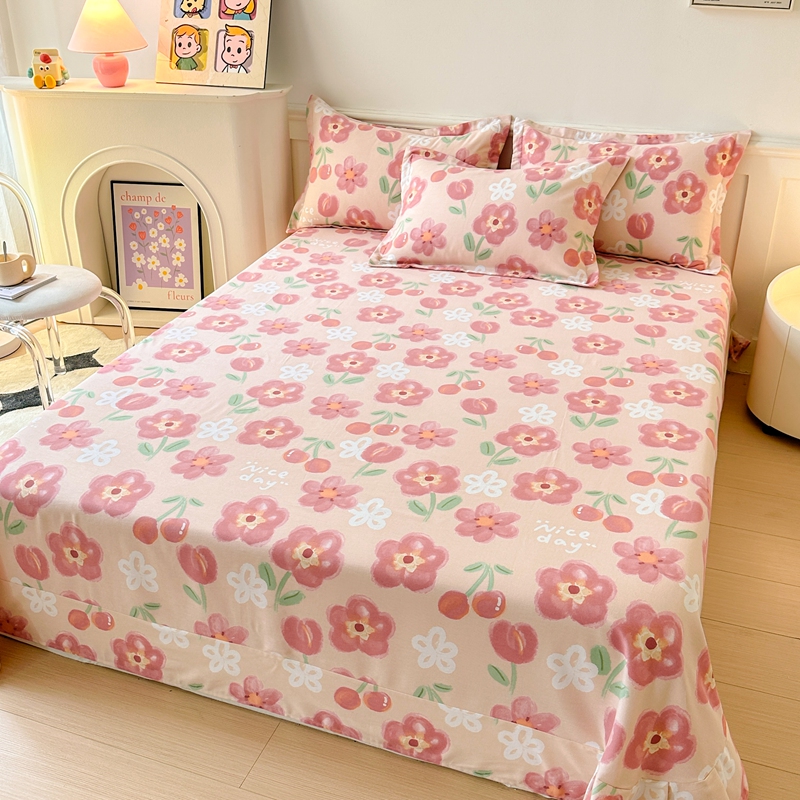 加厚全棉磨毛单床单亲肤柔软