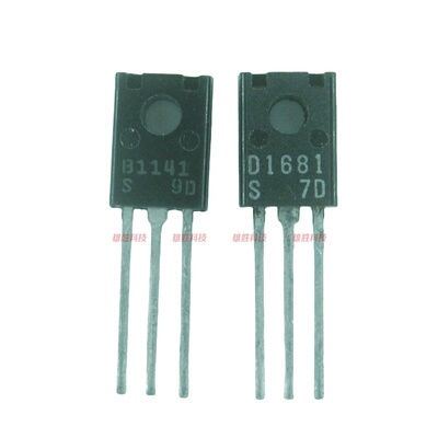 〖全新原装〗B1141 D1681 2SB1141 2SD1681 对管 1对7元 TO-126