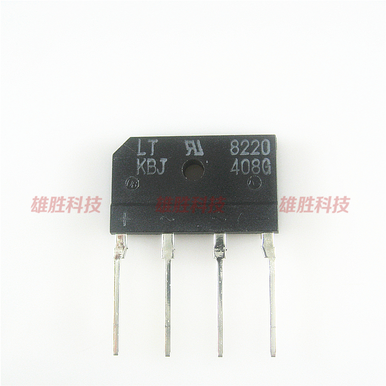 〖全新原装〗KBJ408G KBJ408 整流桥堆 扁桥 4A 800V 电子元器件