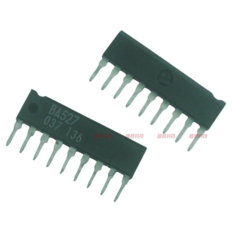 〖原装拆机〗BA527 音频小功率放大器集成电路 收音机IC芯片 9脚