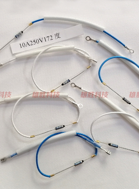 压力锅电饭煲带电线电阻式金属温度保险管丝TF172℃度 RY 10A250V