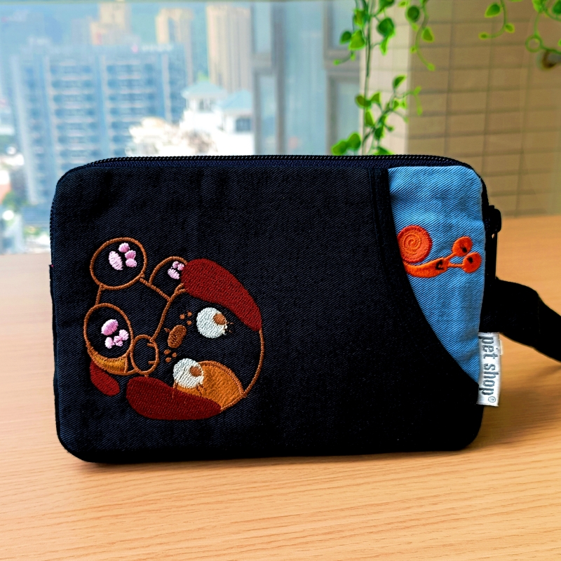 特价清仓纯棉布艺手拿包手机袋