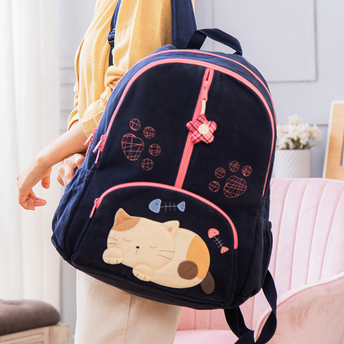 台湾啵啵猫610062可爱猫咪后背包