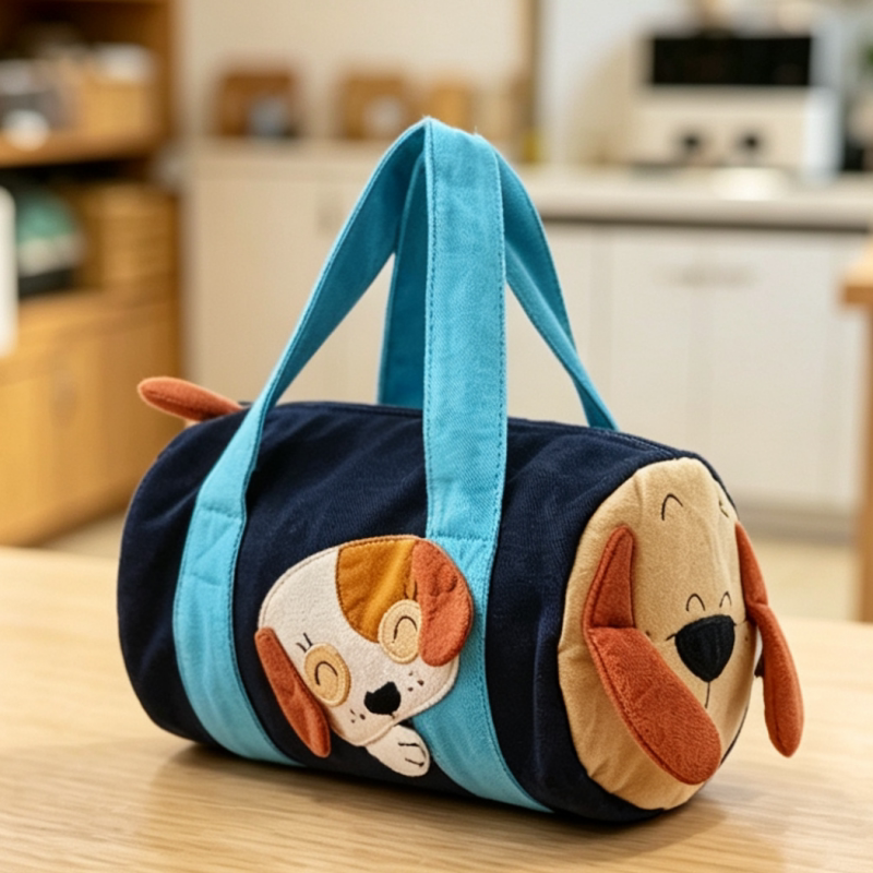 清仓特价 PETSHOP DOZ-036 可爱小狗棉布料手提小包迷你包手机袋
