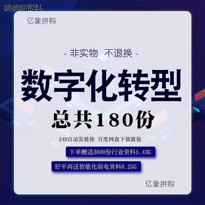 智慧数字化转型解决方案  智能化行业数字化转型解决方案设计素材