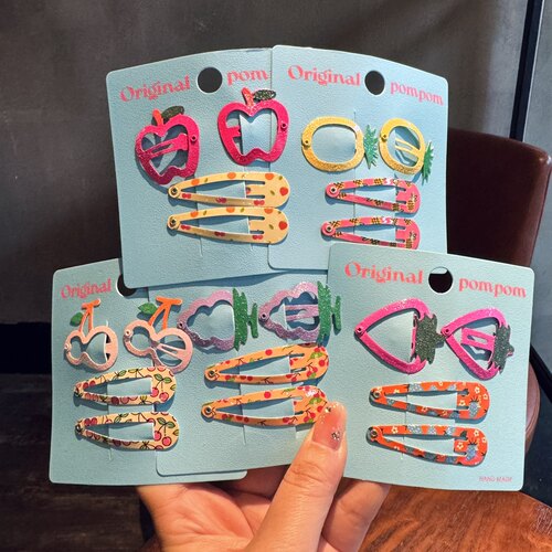 水滴樱桃水果掰掰夹发夹发卡