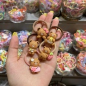 韩国bebe 清仓 prince可爱卡通小熊不伤发弹力小皮筋头绳发圈