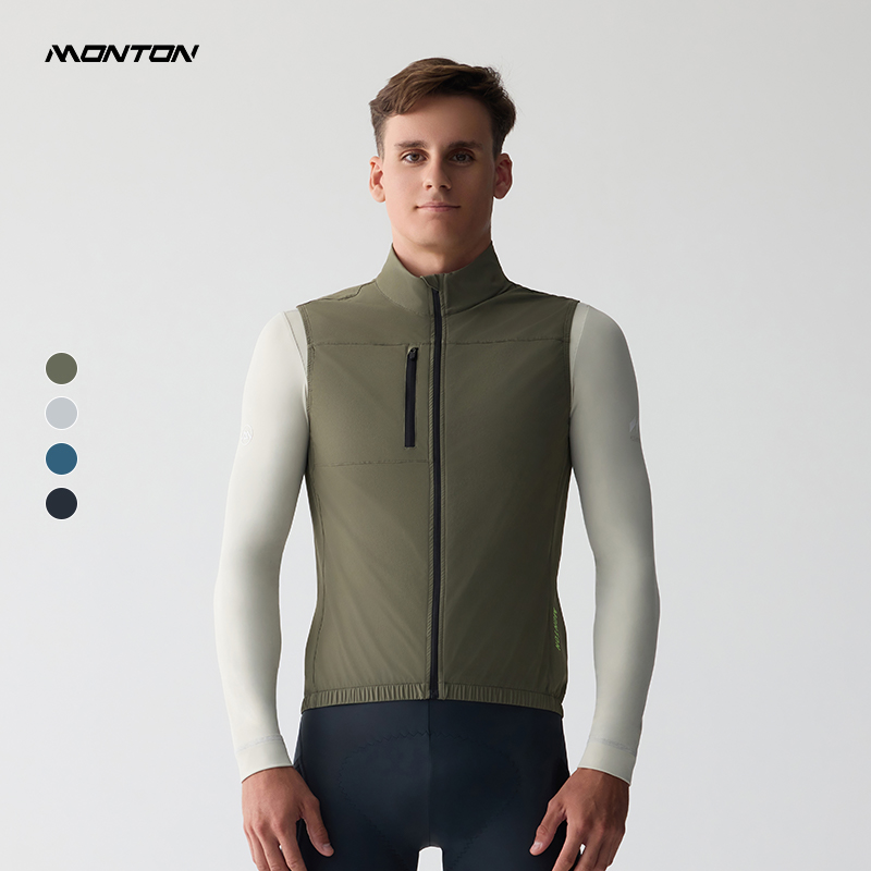 秋冬新款款骑行马甲Monton
