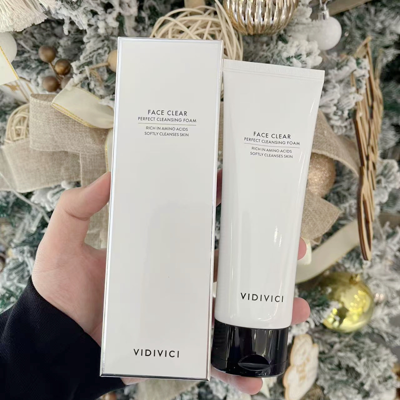 VidiVici薇迪薇奇净颜美肌洁面乳123ml氨基酸清洁泡沫女神洗面奶