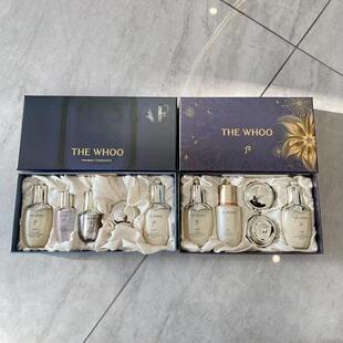 Whoo后秘贴超充能瓶+天气丹pro水乳中样五件套礼盒后紧颜星耀套装
