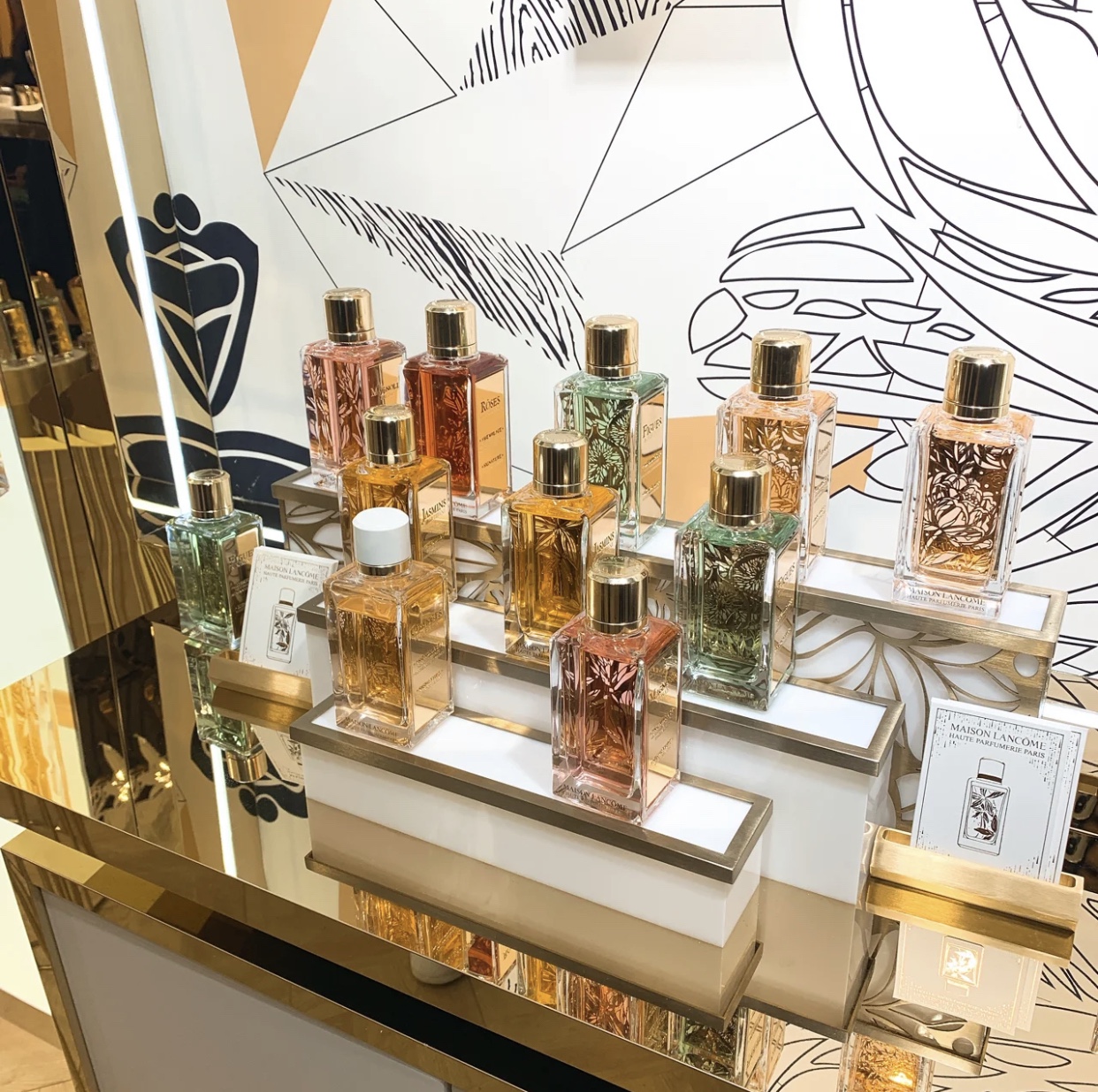 正品兰蔻殿堂香水千叶微醺玫瑰与安息香100ml木犀茉莉木兰无花果