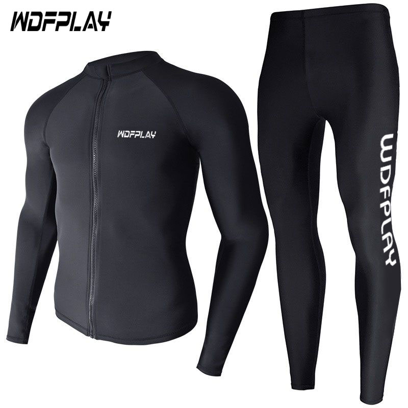 速干防晒泳衣长袖长裤浮潜冲浪服