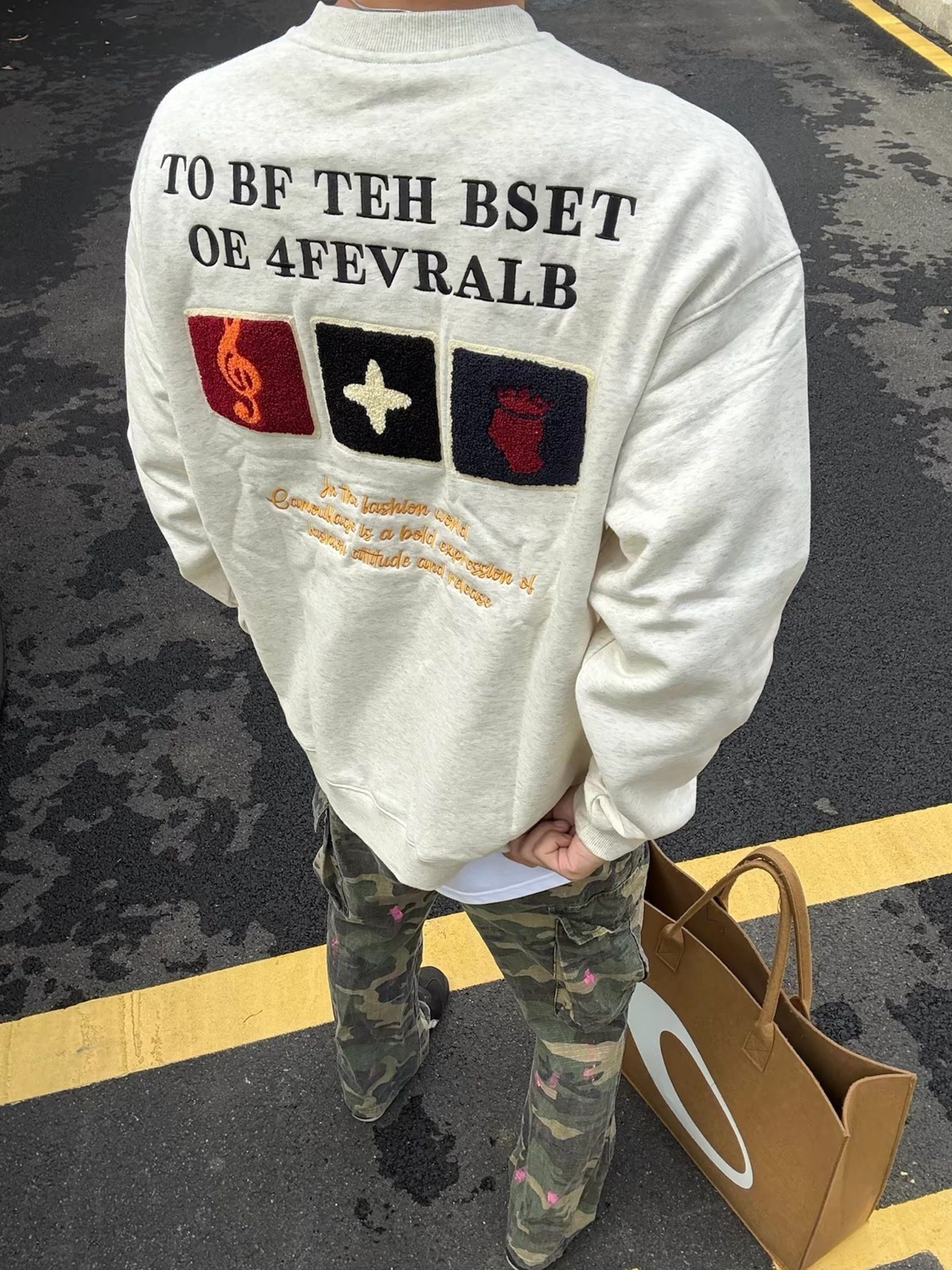 【vibe小子出品】美式重磅植绒棒球服外套潮牌秋冬款上衣夹克男女