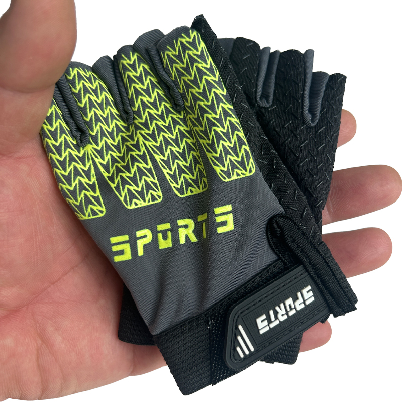 兒童手套高彈力透氣薄款速干半指