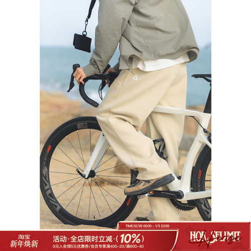 美式潮流重磅卫裤直筒休闲运动裤