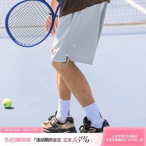 吕小虎美式透气立体反光烫画短裤
