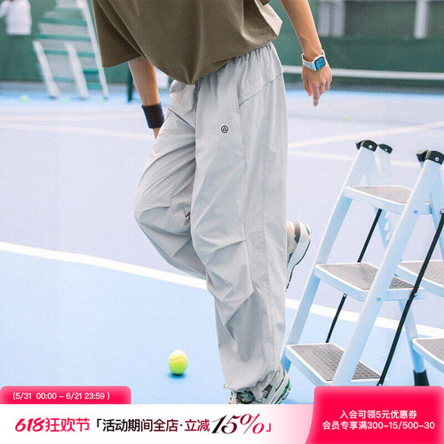 日常轻薄透气宽松直筒休闲裤长裤