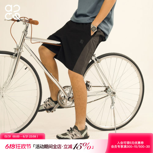 ACTUP夏季防泼水男生五分短裤