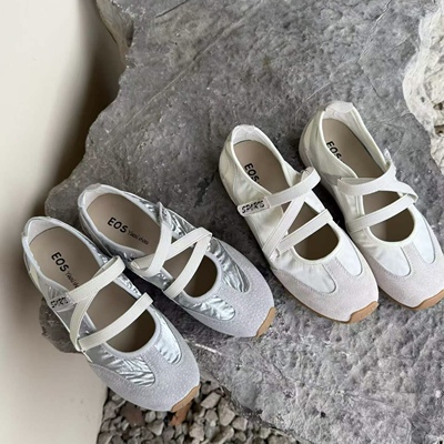 2657-1 EOS韩版春季新款魔术贴休闲运动鞋女百搭舒适透气单鞋潮