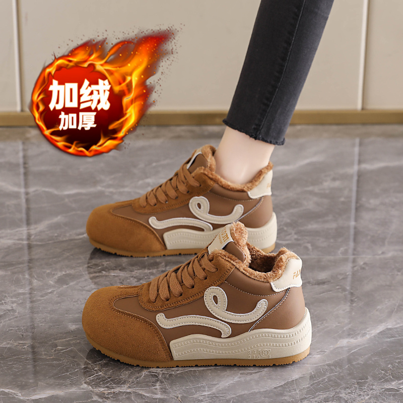高帮雪地棉鞋女2025冬季