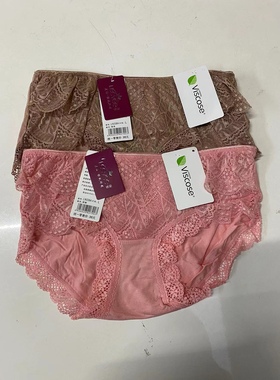 包邮丽维新品13384 13381莫代尔纯棉面料 加上蕾丝点缀舒服性感