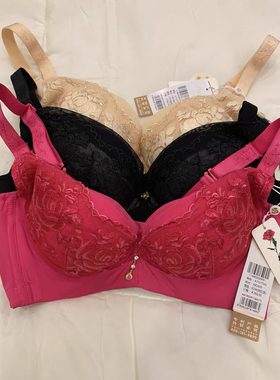 专柜正品 玫瑰阿黛尔内衣无钢圈超级舒服32613 81603 81601 81619