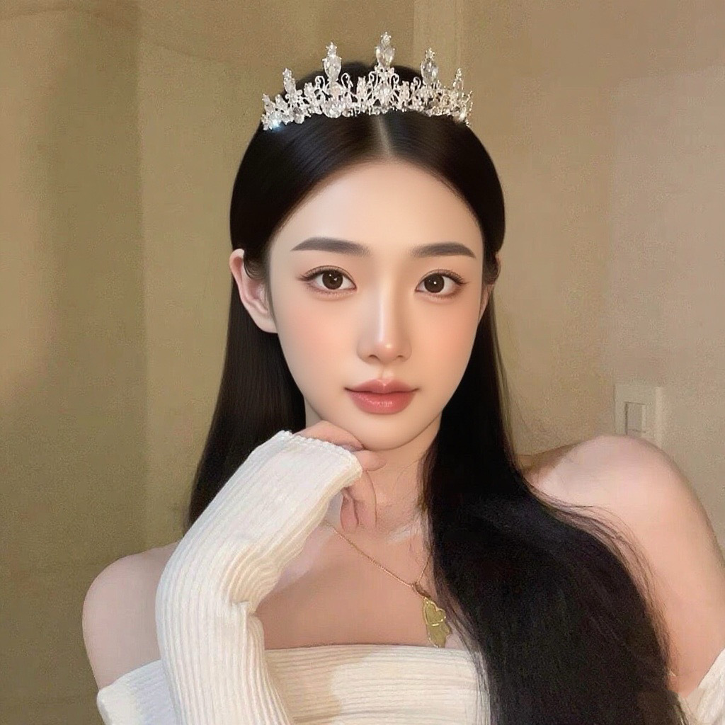 公主皇冠生日快乐成年头饰女神王冠道具创意装饰发箍头箍儿童新娘