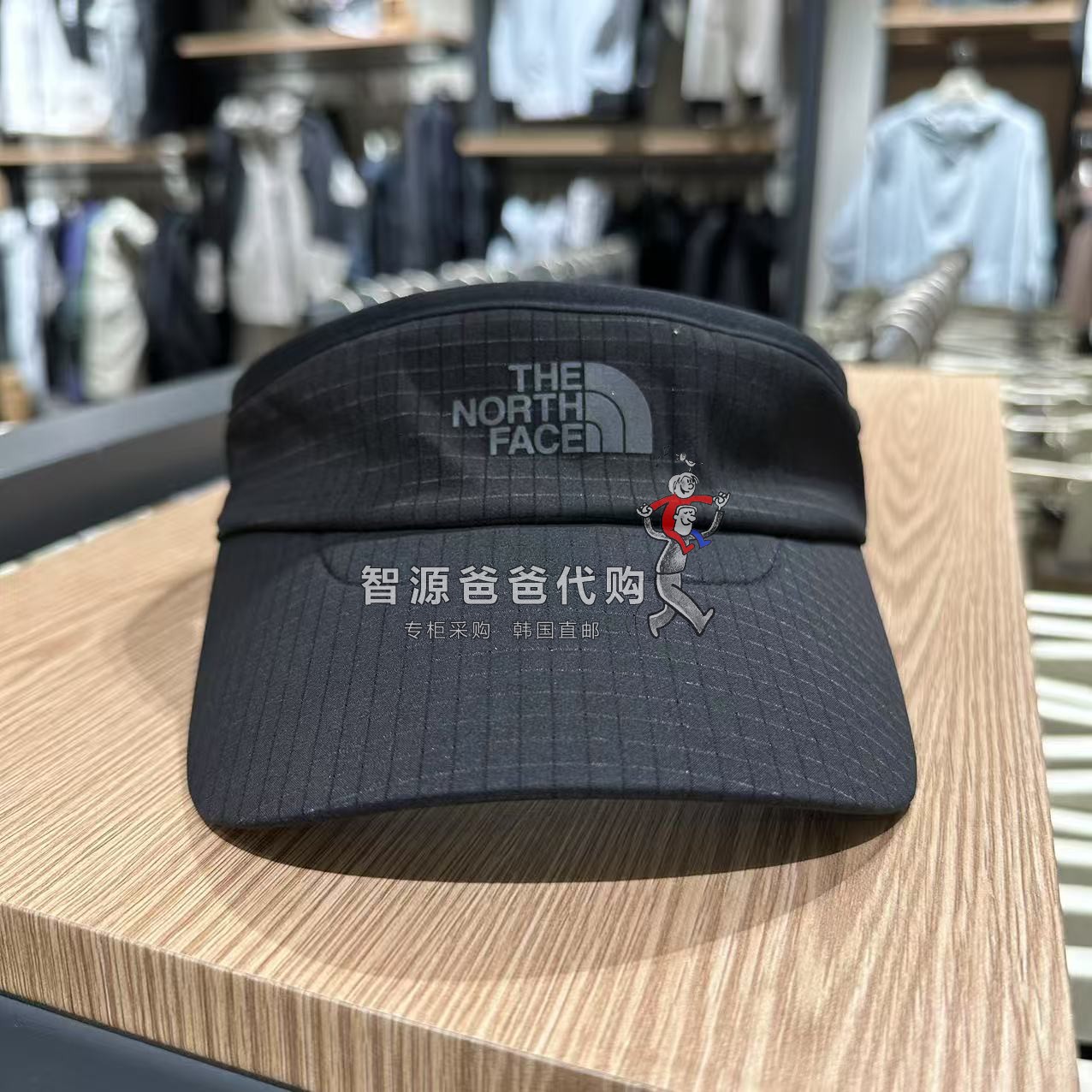 北面女士速干空顶帽鸭舌帽弹力