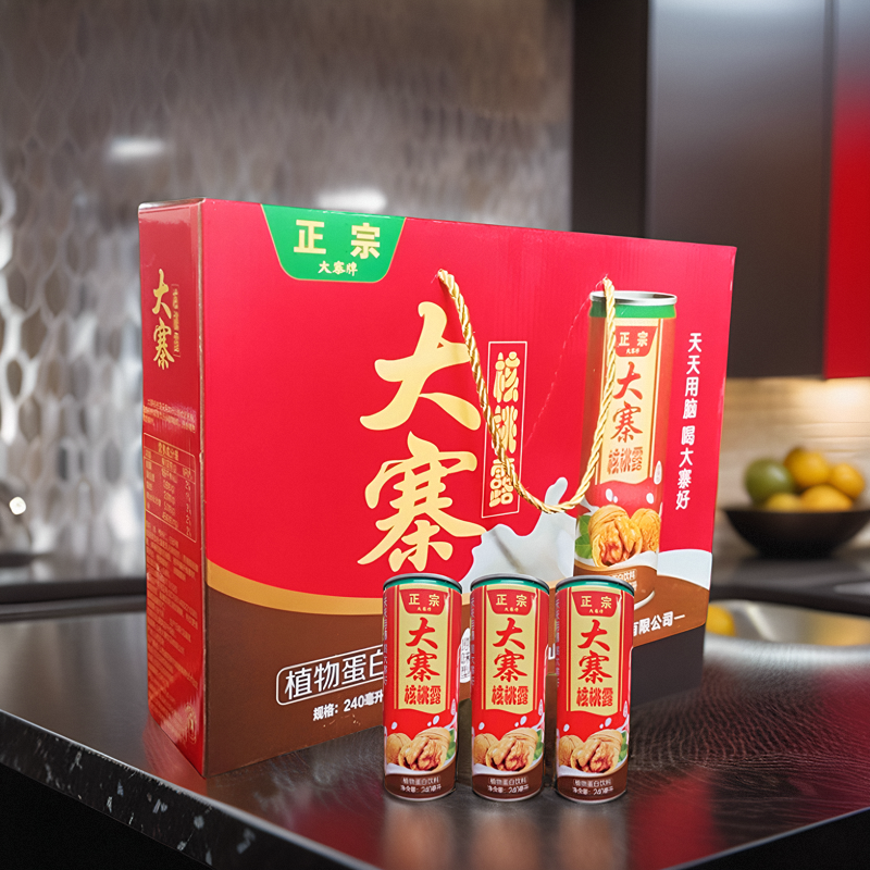 大寨核桃露240ml*10罐蛋白饮料