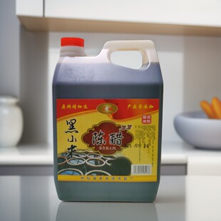 山西榆社黑小米陈醋饺子醋凉拌醋1.5L山西产4.5度酸烹饪醋桶装