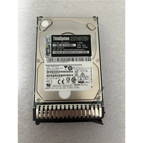 / 7XB7A00027 00YK016 1.2TB 10K 12G SAS  SR650硬盘