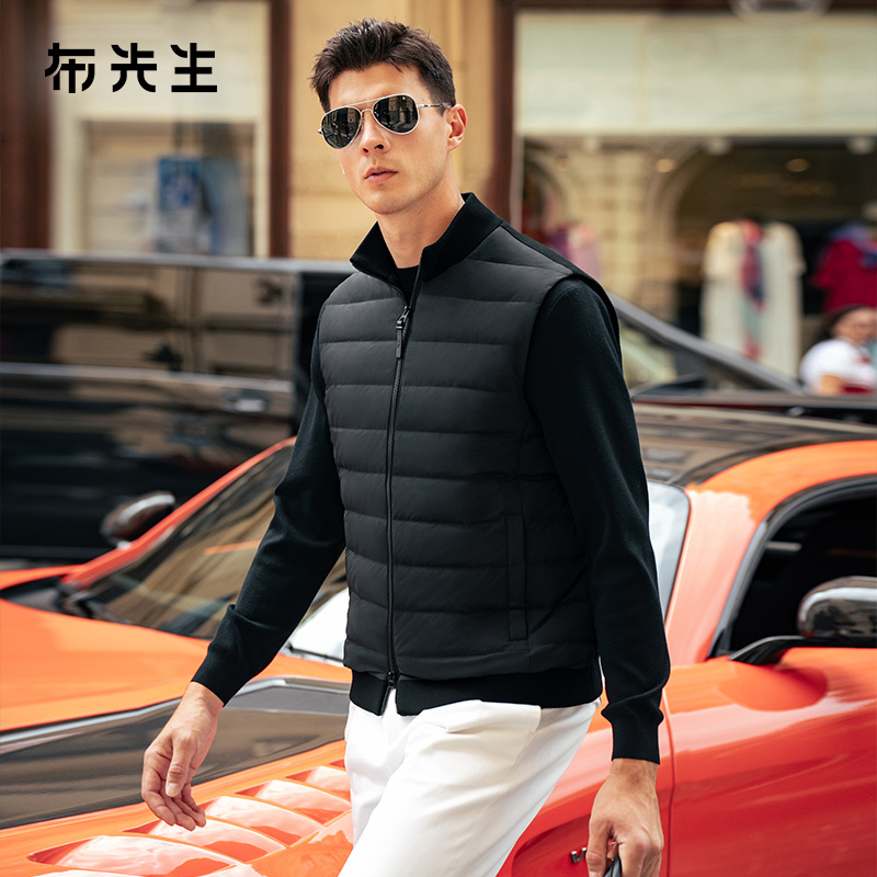 MrBu布先生立领马甲外套